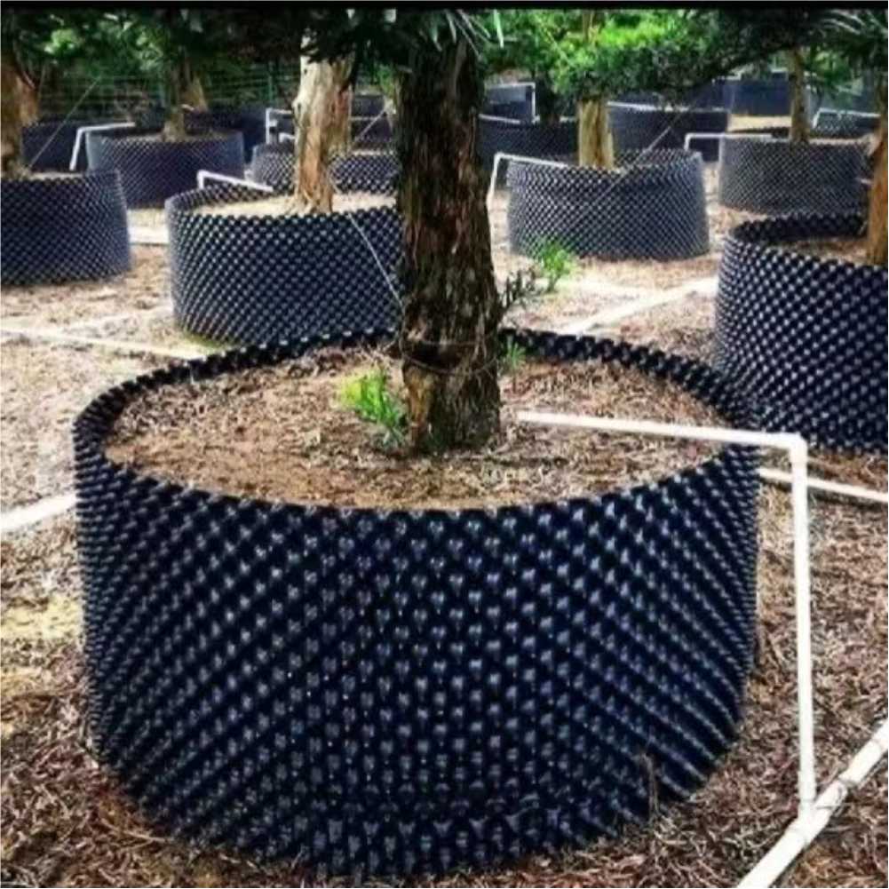 Plant Pot - กระถางปลูกต้นไม้แบบเร่งการเจริญเติบโต สำหรับปลูกบอนไซ พร้อมอุปกรณ์ย้ายปลูก กระถางเพาะชำแบบควบคุมการตัดแต่งราก กระถางเพาะชำแบบเร่งราก