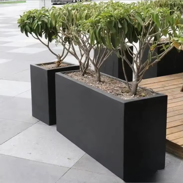 กระถางดอกไม้ทรงสี่เหลี่ยมขนาดใ - Plant Pot บทวิจารณ์และราคา