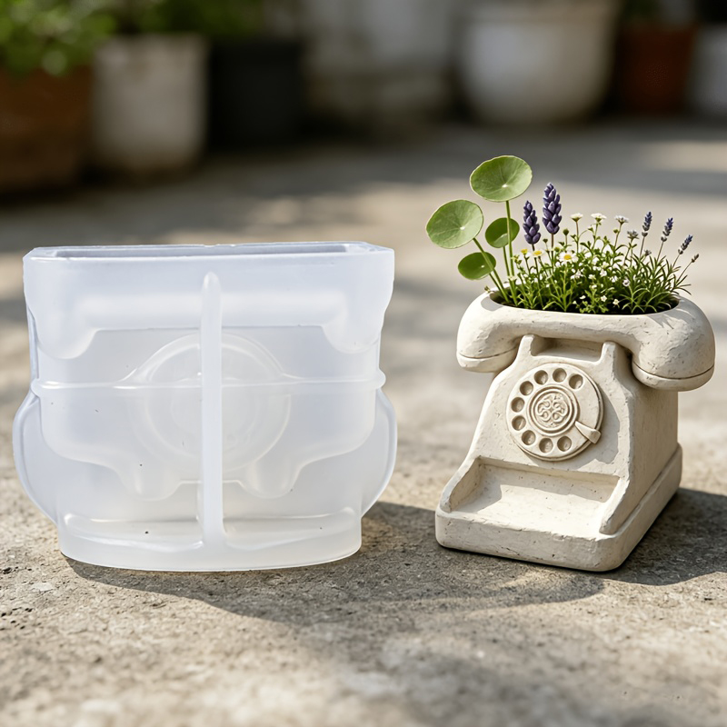 แม่พิมพ์ซิลิโคนรูปโทรศัพท์โบรา - Succulent Set บทวิจารณ์และราคา