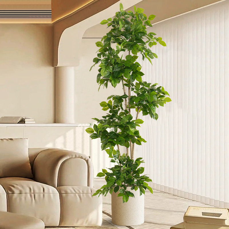 2-78in ขนาดใหญ่พืชปลอมประดิษฐ์ - Fiddle Leaf Fig บทวิจารณ์และราคา