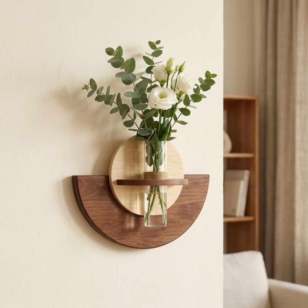ชั้นวางดอกไม้ติดผนังรูปวงรี ทำ - Plant Support Stake บทวิจารณ์และราคา