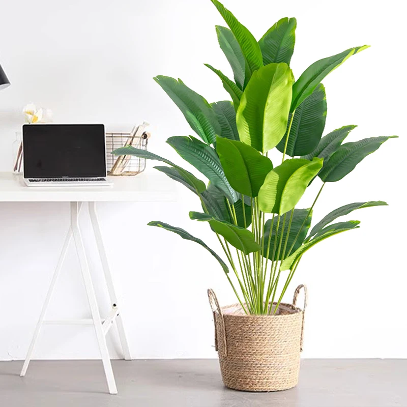 ต้นไม้ประดิษฐ์ 1 ชิ้น ต้นปาล์ม - Fiddle Leaf Fig บทวิจารณ์และราคา