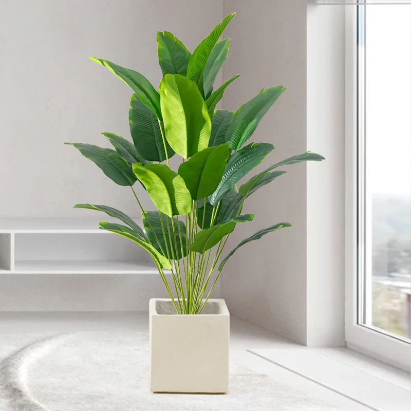 ต้นไม้ประดิษฐ์ 1 ชิ้น ต้นปาล์ม - Fiddle Leaf Fig บทวิจารณ์และราคา